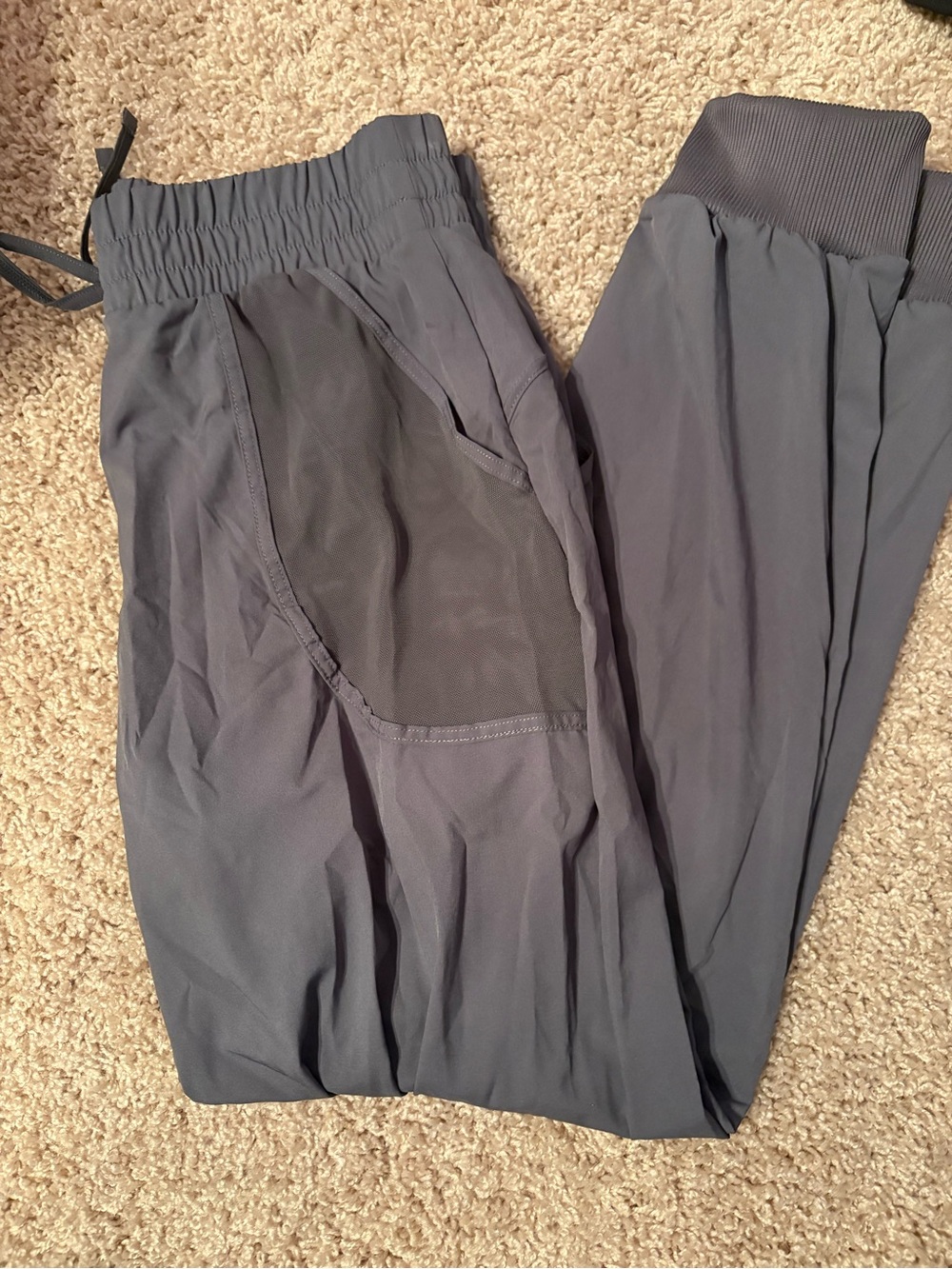 balera Charcoal Gray Elastic Waist Active Joggers
